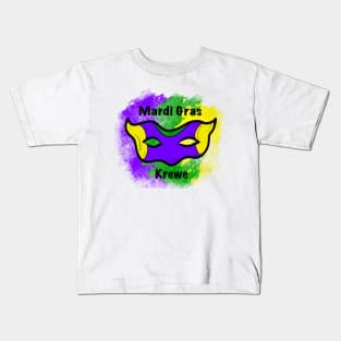 Mardi Gras Krewe Kids T-Shirt